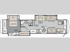 Floorplan - 2011 Monaco Knight 40 PBT