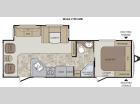 Floorplan - 2012 Keystone RV Cougar Half-Ton Series 27RLSWE