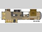 Floorplan - 2013 Heartland Bighorn 3670RL