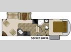 Floorplan - 2013 Heartland Sundance XLT 287RL