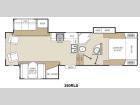 Floorplan - 2013 Coachmen RV Chaparral Lite 280RLS