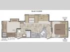 Floorplan - 2013 Keystone RV Cougar Half-Ton Series 31SQBWE
