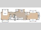 Floorplan - 2013 Forest River RV Cedar Creek 38FL