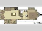 Floorplan - 2013 Open Range RV Light LF318RLS