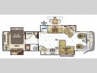Floorplan - 2013 Forest River RV Berkshire 390FL