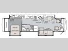 Floorplan - 2013 Monaco Knight 38 PFT
