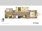 Floorplan - 2013 CrossRoads RV Sunset Trail ST31BH
