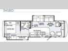 Floorplan - 2014 Holiday Rambler Vacationer SE 34SBD
