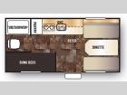 Floorplan - 2014 Forest River RV Cherokee Wolf Pup 16BH