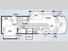 Floorplan - 2007 Winnebago Voyage 33V