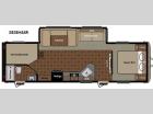 Floorplan - 2014 Keystone RV Springdale 282BHSSR