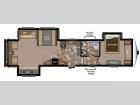 Floorplan - 2014 Keystone RV Sprinter Copper Canyon 314FWRLS