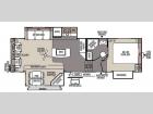Floorplan - 2014 Forest River RV Flagstaff Classic Super Lite 8528IKWS
