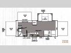 Floorplan - 2014 Forest River RV Rockwood Roo 233S