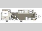 Floorplan - 2014 Forest River RV Sandpiper 392FK