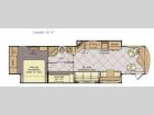 Floorplan - 2014 Fleetwood RV Discovery 40G