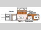 Floorplan - 2014 Forest River RV XLR Thunderbolt 395AMP