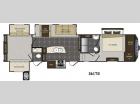 Floorplan - 2014 Keystone RV Avalanche 361TG