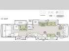 Floorplan - 2014 Tiffin Motorhomes Allegro Bus 43 QGP