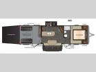 Floorplan - 2014 Keystone RV Fuzion 303
