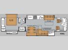 Floorplan - 2014 Thor Motor Coach Tuscany XTE 40GQ