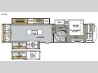 Floorplan - 2015 Forest River RV Cardinal 3850RL