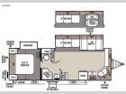 Floorplan - 2015 Forest River RV Flagstaff Super Lite 26FKWS