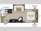 Floorplan - 2015 Keystone RV Passport 2200RBWE Grand Touring
