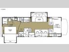 Floorplan - 2015 Forest River RV Sunseeker 2700DS Ford