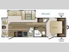 Floorplan - 2015 Keystone RV Cougar Half-Ton Series 25RLSWE