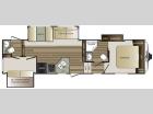 Floorplan - 2015 Keystone RV Cougar 301SABWE