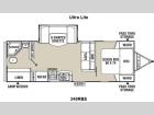 Floorplan - 2015 Coachmen RV Freedom Express 248RBS