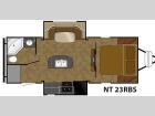 Floorplan - 2015 Heartland North Trail 23RBS