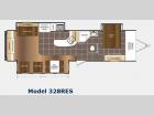 Floorplan - 2015 Prime Time Manufacturing LaCrosse 328RES