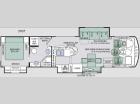 Floorplan - 2015 Thor Motor Coach Challenger 37GT
