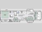 Floorplan - 2015 Thor Motor Coach Challenger 37KT