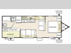 Floorplan - 2015 Forest River RV Salem Cruise Lite 261BHXL