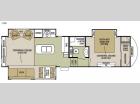 Floorplan - 2015 Forest River RV Cedar Creek Silverback 29IK