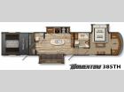 Floorplan - 2015 Grand Design Momentum 385TH