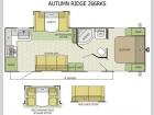 Floorplan - 2015 Starcraft Autumn Ridge 266RKS