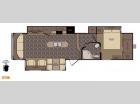 Floorplan - 2015 CrossRoads RV Cruiser CF333RL