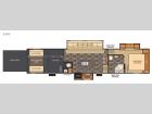 Floorplan - 2015 Forest River RV Vengeance 377V