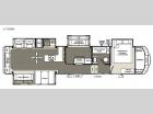 Floorplan - 2015 Forest River RV Sandpiper 371REBH
