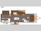 Floorplan - 2016 Prime Time RV LaCrosse 329BHT
