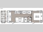 Floorplan - 2016 Palomino Puma 25-RS