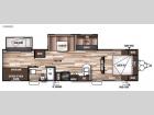 Floorplan - 2016 Forest River RV Wildwood 32BHDS