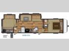Floorplan - 2016 Keystone RV Hideout 308BHDS