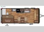 Floorplan - 2016 Keystone RV Hideout 19FLBWE