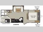 Floorplan - 2016 Keystone RV Passport 2400BHWE Grand Touring