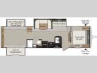 Floorplan - 2016 Keystone RV Passport 3290BH Grand Touring